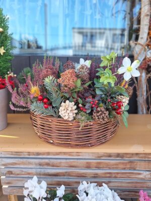 stroiki świąteczne na cmentarz