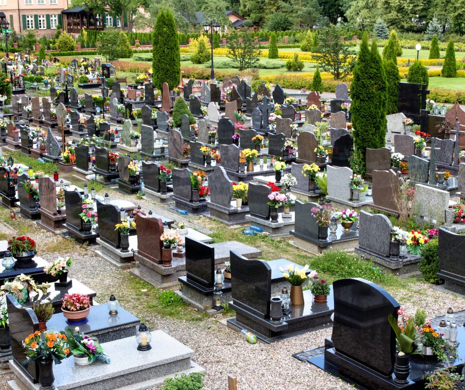 1 listopada – cmentarz sztuczne kwiaty