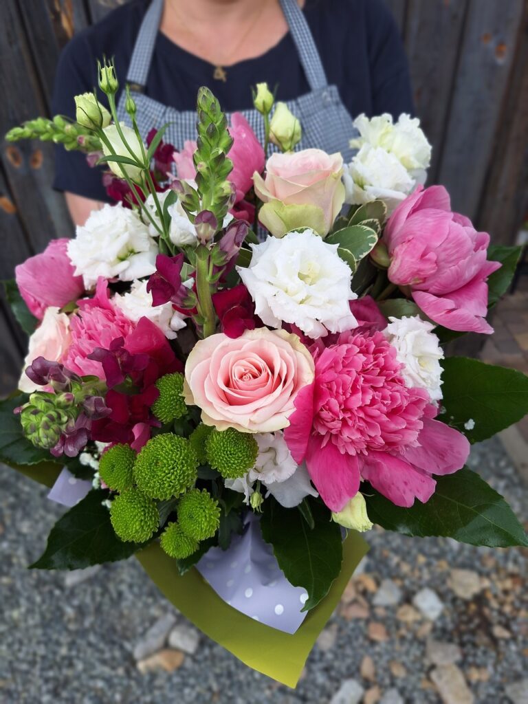 bukiet z piwonią Żory